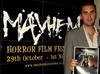 actor "Nathan Head" visiting the Mayhem Horror Festival in Nottingham - 2009