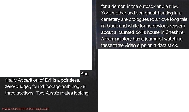 Apparition of Evil