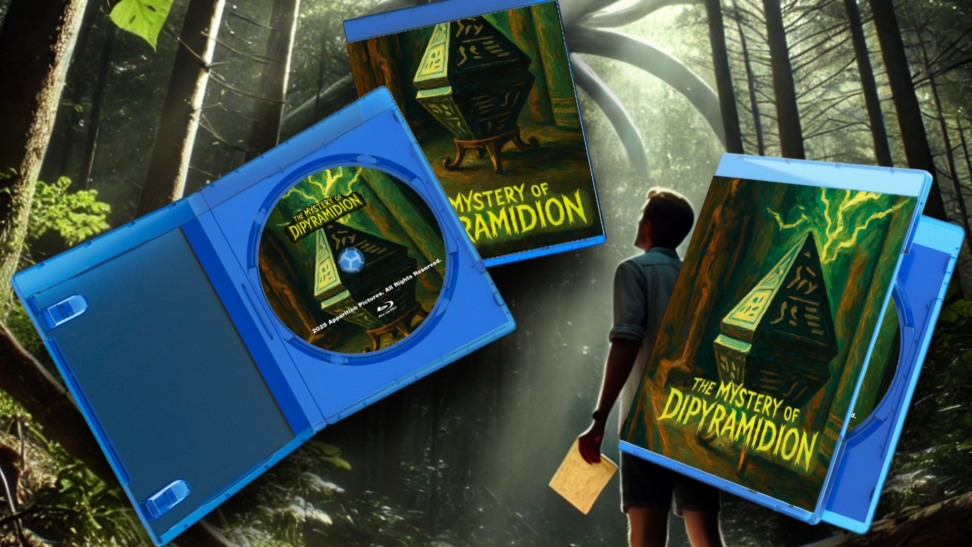 Blu-ray promotional art for Dipyramidion